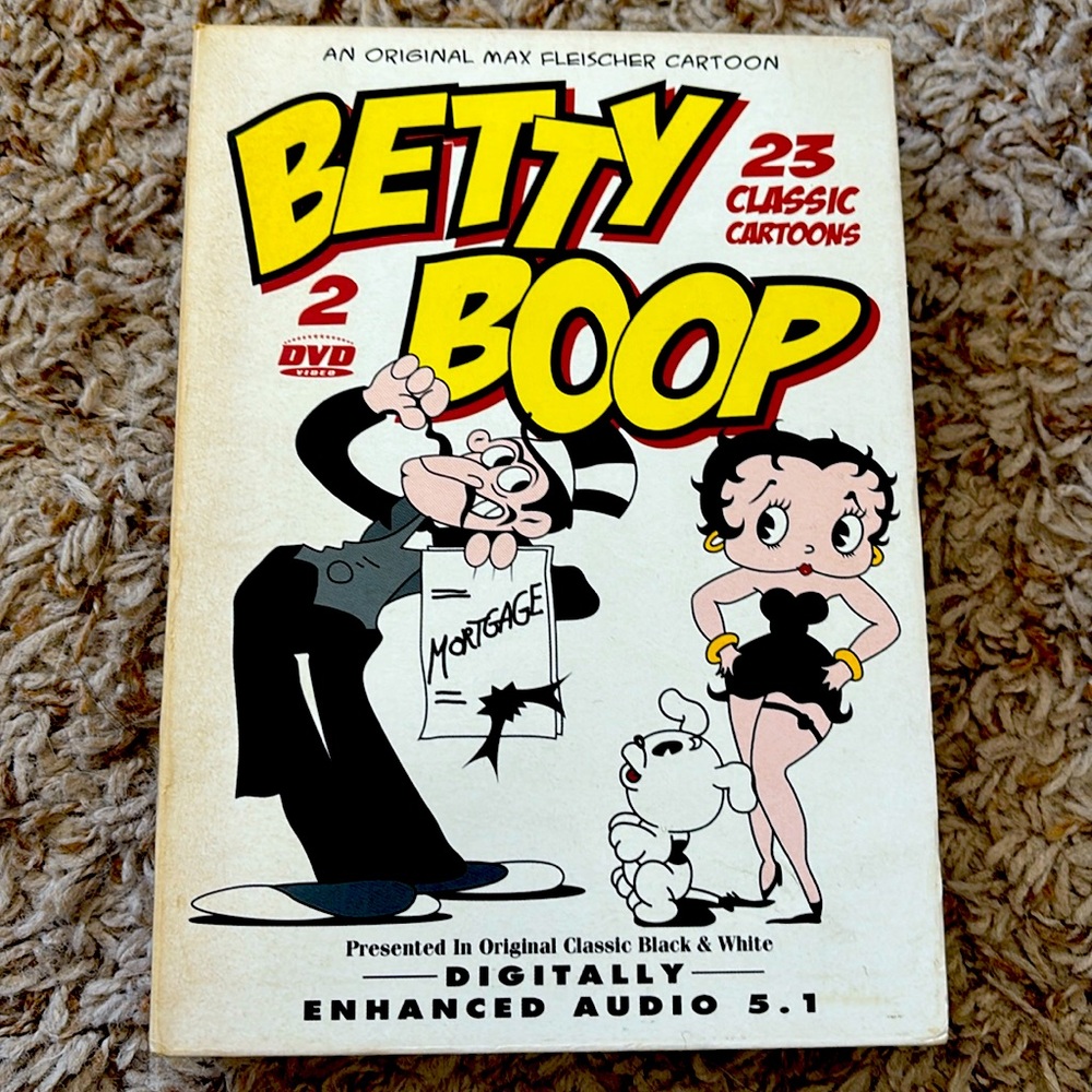 Betty Boop DVD set.